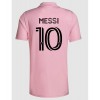 Herren Fußballbekleidung Inter Miami Lionel Messi #10 Heimtrikot 2023-24 Kurzarm